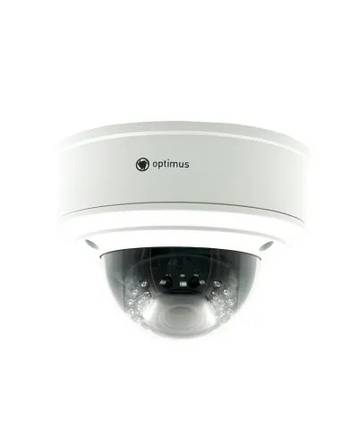 IP-E044.0(2.8-12)P_V.1. Видеокамера IP купольная. Optimus в Барнауле