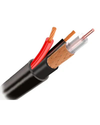 КВК-П 2х0.75 (outdoor) CCA Light. Кабель комбинированный для систем видеонаблюдения. Optimus в Барнауле