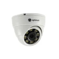 IP-E025.0(2.8)PF_DP03. Видеокамера IP купольная. Optimus