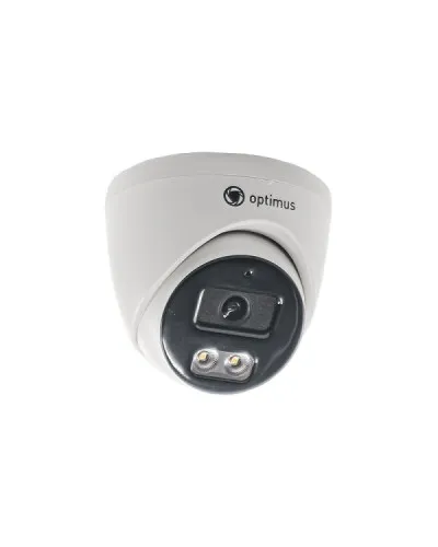 IP-E024.0(2.8)MPF. Видеокамера IP купольная. Optimus в Барнауле