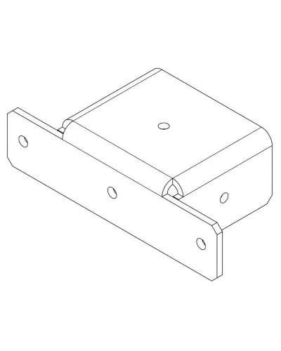 PERCo-MB-16.7. Соединительный элемент ограждения. PERCo в Барнауле