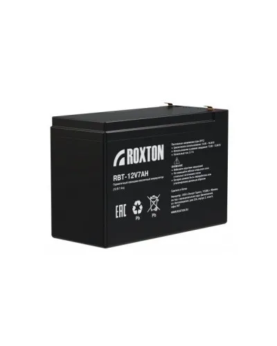 RBT-12V7AH. Аккумулятор герметичный свинцово-кислотный. ROXTON в Барнауле