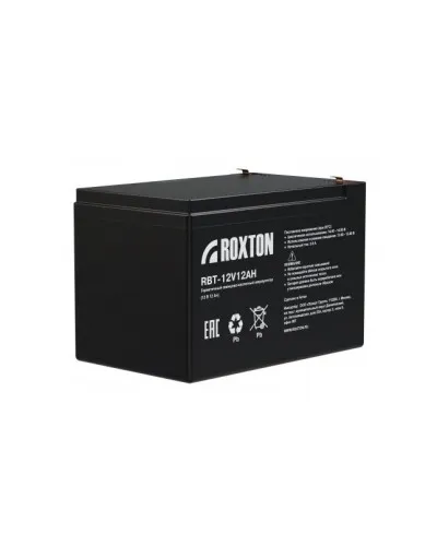 RBT-12V12AH. Аккумулятор герметичный свинцово-кислотный. ROXTON в Барнауле