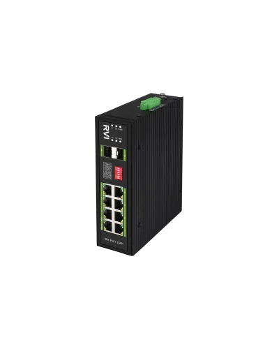 RVi-1NSIM8GP-2S. Коммутатор с питанием по PoE. RVi в Барнауле