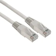 Шнур коммутационный, патч-корд F/UTP RJ45-RJ45, CAT 6, ZH нг(А)-HF, серый, 5м REXANT (18-8107-1). Патч-корд FTP. Rexant