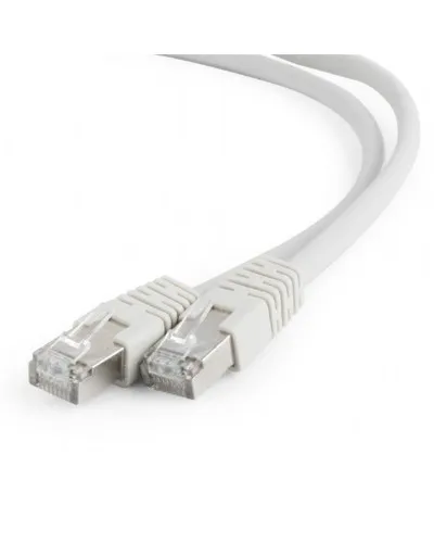 Патч-корд F/UTP RJ45-RJ45, CAT 5e, ZH нг(А)-HF, серый, 1м REXANT (18-8002-1). Патч-корд FTP. Rexant в Барнауле