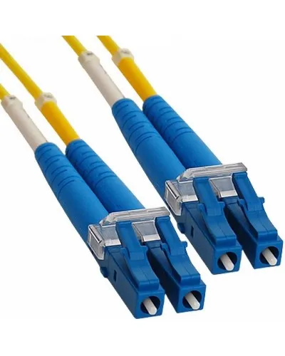 Патч-корд оптический соединительный (SM), 9/125 (OS2), LC/UPC-LC/UPC, (Duplex), LSZH, 1м (50-2115): Патч-корд оптический в Барнауле
