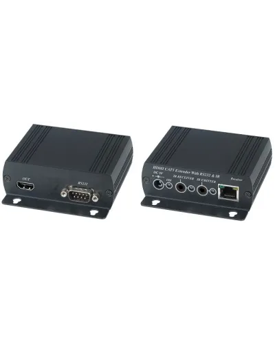 HE02. Комплект для передачи HDMI-сигнала и RS232. SC&T в Барнауле