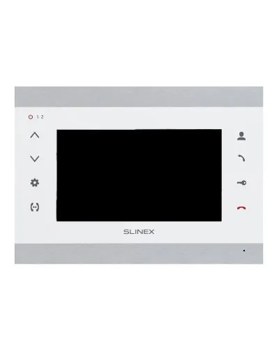 SL-07N Cloud (Silver+White). Монитор домофона цветной с функцией «свободные руки». SLINEX в Барнауле