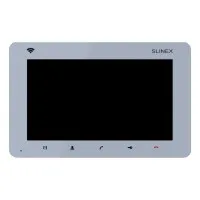 SM-07N Cloud (Silver) NEW. Монитор домофона цветной с функцией «свободные руки». SLINEX