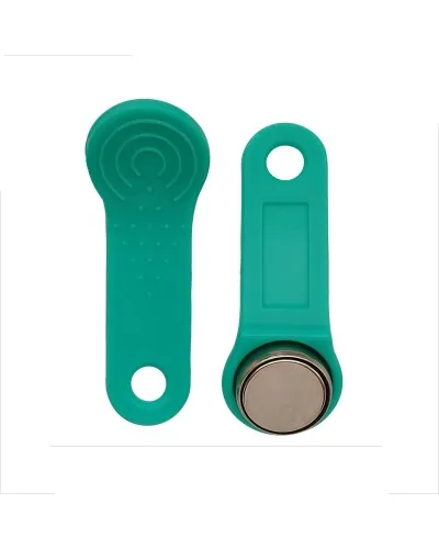 RW 1990 SLINEX (зеленый). Ключ электронный Touch Memory с держателем. SLINEX в Барнауле