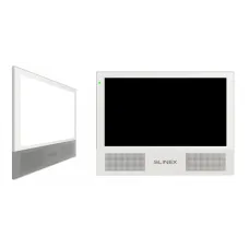 Sonik 7 Cloud (White+White). Монитор домофона цветной с функцией «свободные руки». SLINEX