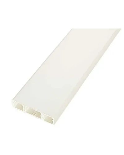 Короб 60х16х2000мм с перегородками, белый (060001S). Короб. SPL в Барнауле