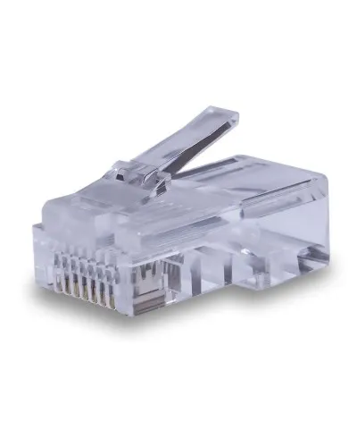 Коннекторы 8P8C UTP Cat.5e 50U (RJ-45) (100шт) (10-0207). Разъем RJ-45. SUPRLAN в Барнауле