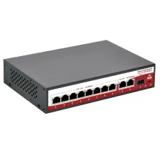 SR-PS0821GBL. Коммутатор с питанием по PoE. SarmatT