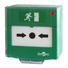 ST-ER115SL-GN. Устройство разблокировки двери с восстанавливаемой вставкой. Smartec