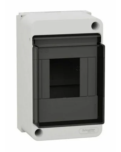 City9 Box 4 модуля навесной с прозрачной дверцей (EZ9EAB104). Щиток модульный. Systeme Electric в Барнауле