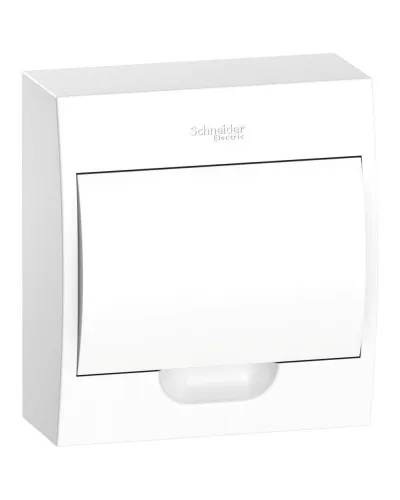 City9 Box 8 модулей навесной с белой дверцей (EZ9E108P2SRU). Щиток модульный. Systeme Electric в Барнауле