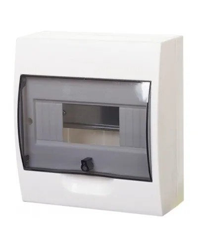 City9 Box 8 модулей навесной с прозрачной дверцей (EZ9E108S2SRU). Щиток модульный. Systeme Electric в Барнауле