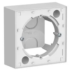 AtlasDesign коробка для наружного монтажа, белая (ATN000100). Коробка для наружного монтажа. Systeme Electric
