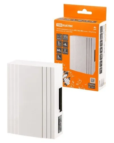 ЗПС-10/2-ЭМ, эл.мех - Ding-Dong, без кнопки, AC 230V (SQ1901-0046). Звонок проводной. TDM ЕLECTRIC в Барнауле