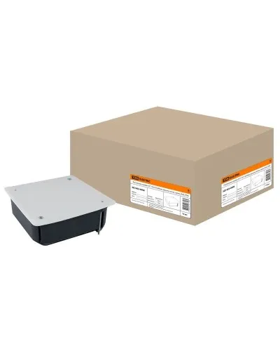 Распаячная коробка СП 115х115х45мм, крышка, метал. лапки, IP20, TDM (SQ1403-0008). Распаячная коробка СП. TDM ЕLECTRIC в Барнауле