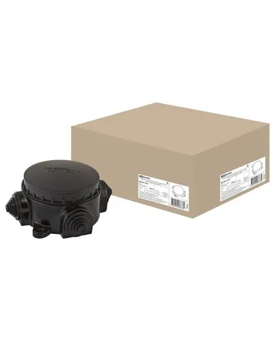 КЭМ 1-10-3М ОП D72мм IP44, 3-х рожковая (карболит) TDM (SQ1401-1001). Коробка электромонтажная. TDM ЕLECTRIC в Барнауле