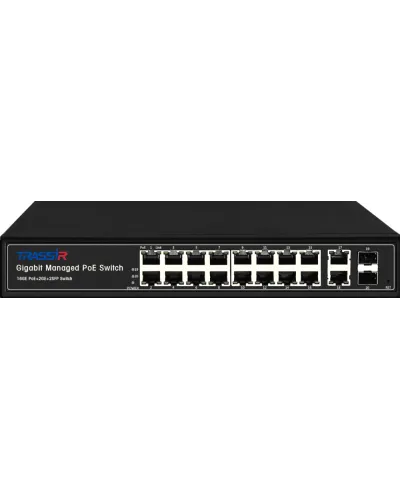 TR-NS24202S-300-16PoE. Коммутатор с PoE. Trassir в Барнауле