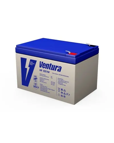 Ventura HR 1251W. Аккумулятор герметичный свинцово-кислотный. Ventura в Барнауле