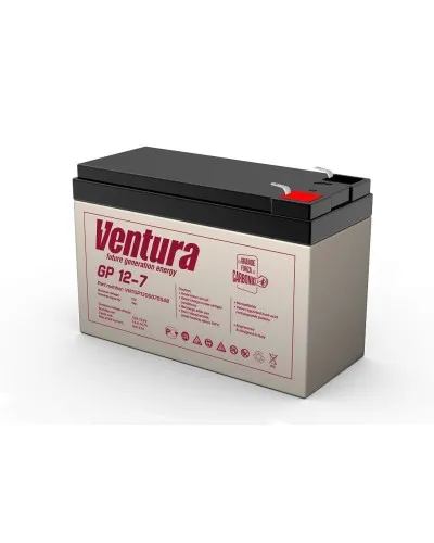 Ventura GP 12-7. Аккумулятор герметичный свинцово-кислотный. Ventura в Барнауле