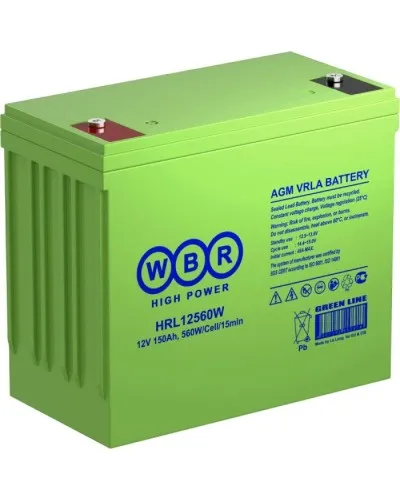 WBR HRL12560W. Аккумулятор герметичный свинцово-кислотный. WBR в Барнауле