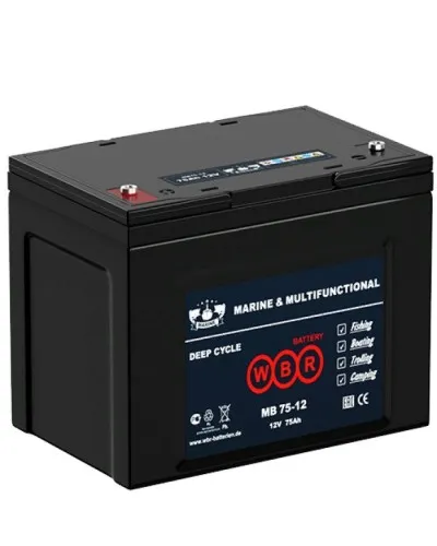 WBR MB75-12. Аккумулятор герметичный свинцово-кислотный. WBR в Барнауле
