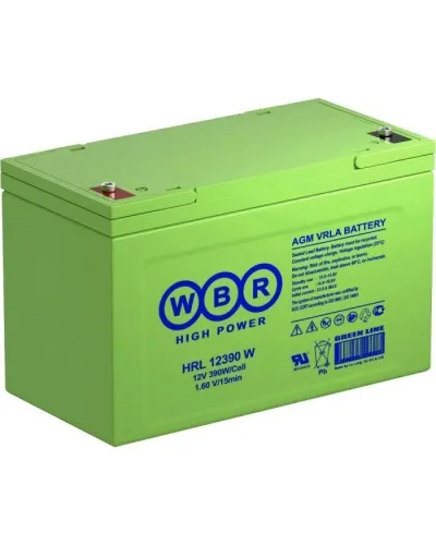 WBR HRL12390W. Аккумулятор герметичный свинцово-кислотный. WBR в Барнауле