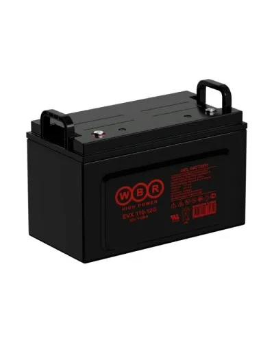 WBR EVX110-12G. Аккумулятор герметичный свинцово-кислотный. WBR в Барнауле