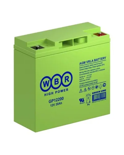 WBR GP12200. Аккумулятор герметичный свинцово-кислотный. WBR в Барнауле