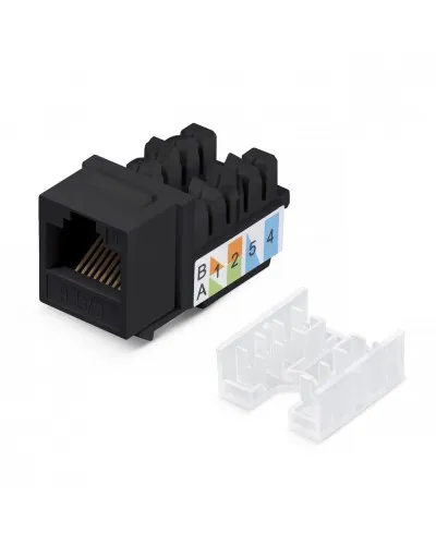 WR-KJ-RJ45-C5E-90-SW-BK. Вставка Keystone Jack RJ-45. WRLine в Барнауле