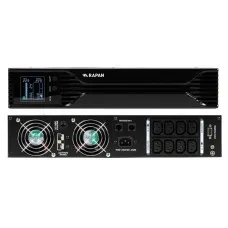 RAPAN-UPS 1000 RACK+2х9Ah (RAPAN-UPS 1000-RACK-IN-2х9-E) (8958). Бесперебойный источник питания. Бастион