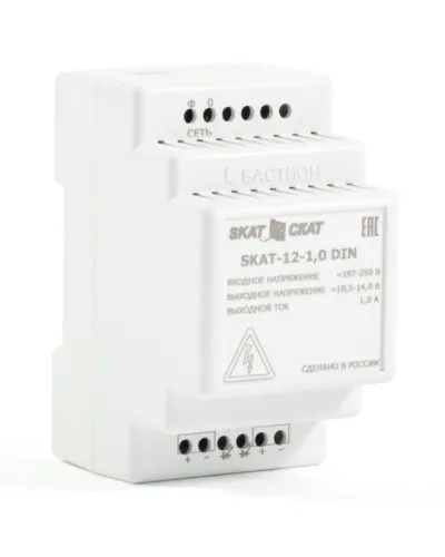 SKAT-12-1,0DIN (583). Источник вторичного электропитания резервированный. Бастион в Барнауле