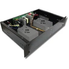 СКАТ-2400И7 RACK (СКАТ ИБП-24/4,5-2x17-RACK) (2143). Источник вторичного электропитания резервированный. Бастион