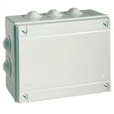 Коробка ответвительная с кабельными вводами IP55, 300х220х120 (54300). Коробка ответвительная. ДКС