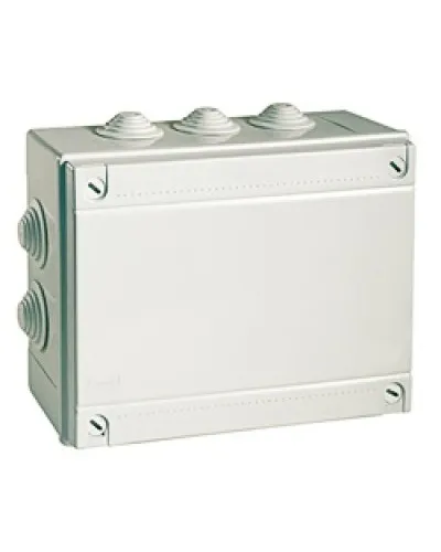 Коробка ответвительная с кабельными вводами IP55, 120х80х50 (53900). Коробка ответвительная. ДКС в Барнауле