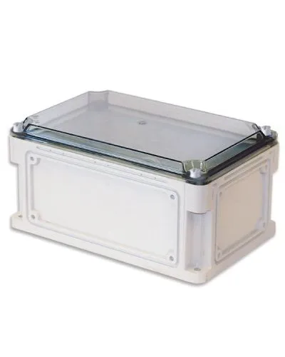 Корпус RAM box 600х300х146, высота крышки 21 мм, IP67 (563211). Корпус с фланцами и прозрачной крышкой, без монтажной платы. ДКС в Барнауле