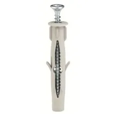Саморезы 3,5х50 мм с дюбелем F6 (100шт) (CM06541): Саморез с дюбелем
