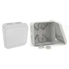 Коробка ответвительная с кабельными вводами IP55, 85х85х40 (53785). Коробка ответвительная. ДКС