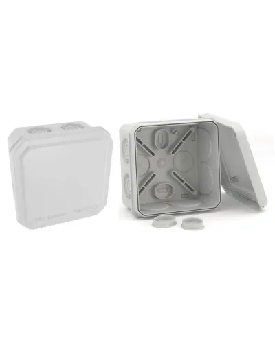 Коробка ответвительная с кабельными вводами IP55, 85х85х40 (53785). Коробка ответвительная. ДКС в Барнауле
