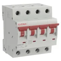 YON max MD63S 4P 6А 4,5кА C (MD63S-4PC6). Автоматический выключатель. ДКС