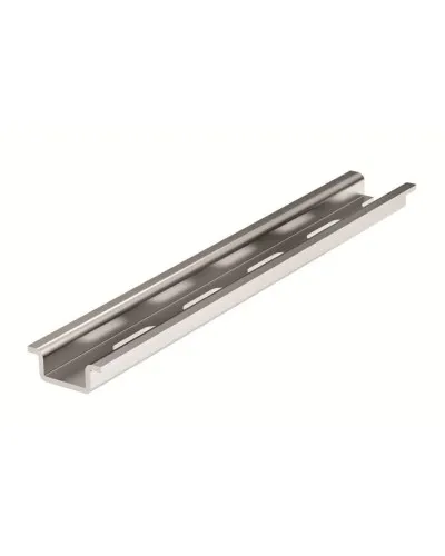 DIN-рейка перфорированная OMEGA 2F 15х5,5 мм L2000 (02130). Дин-рейка перфорированная. ДКС в Барнауле