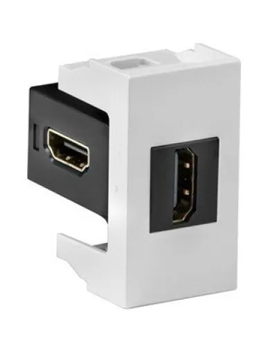 Розетка HDMI Viva 1 модуль белая (41018): Розетка HDMI в Барнауле