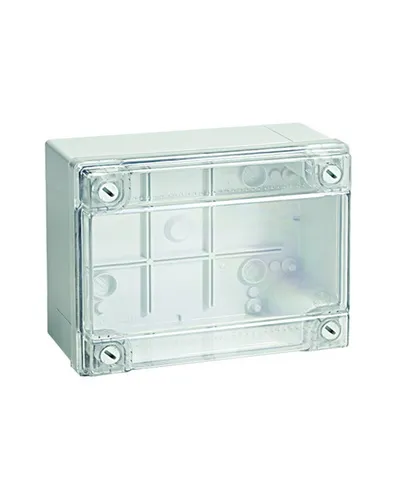 Коробка ответвительная с гладкими стенками IP56, 300х220х120 (54320). Коробка ответвительная с гладкими стенками и прозрачной крышкой. ДКС в Барнауле