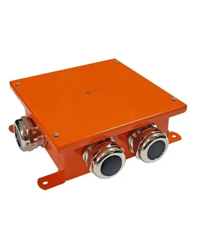 Коробка SMB165 металлическая 164х164х65, 8P (1,5-6 мм²) (56249E). Коробка, огнестойкая. Экопласт в Барнауле